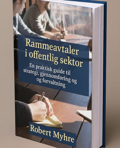 Rammeavtaler i offentlig sektor — bokomslag